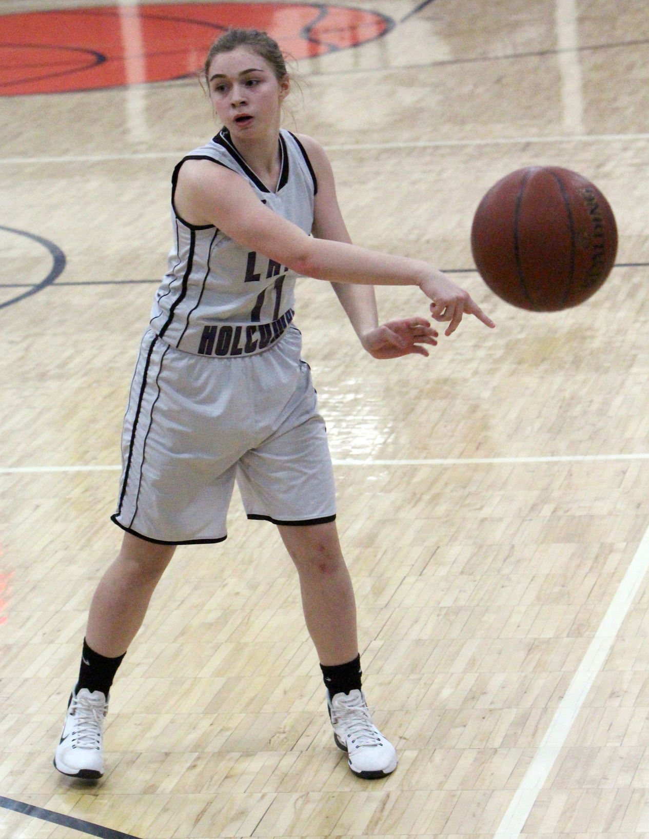 New Auburn at Lake Holcombe girls basketball 2-13-18